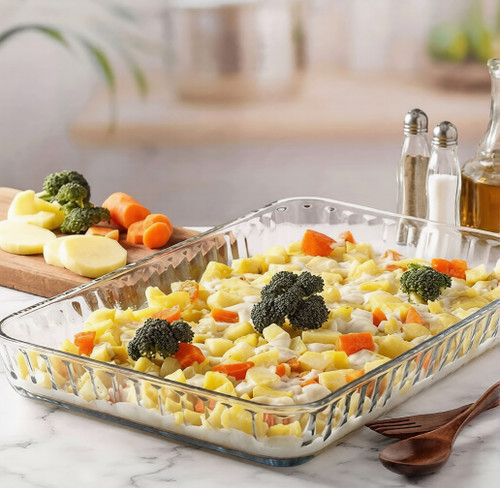 ظرف پیرکس مخصوص فر Pasabahce Borcam